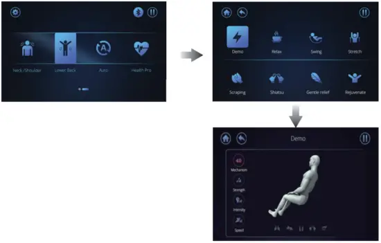 Xiamen Comfort Science Technology Group EC806R Massage Chair - app 4