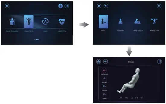 Xiamen Comfort Science Technology Group EC806R Massage Chair - app 5