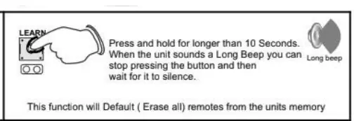 Motepro MK700 Red Remote FIG 2