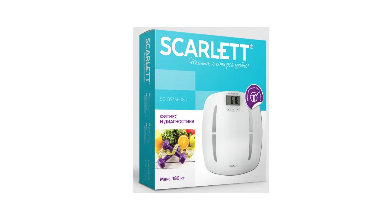 Scarlett Sc-bs33ed80 Diagnostic Body Scale Instruction Manual