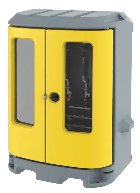 Polymaster CAB-SDASY-CL Chemical Dosing Cabinet System fig 1