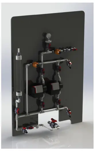 Polymaster CAB-SDASY-CL Chemical Dosing Cabinet System fig 12
