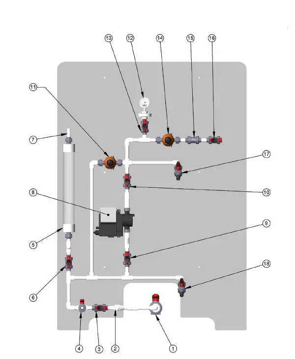 Polymaster CAB-SDASY-CL Chemical Dosing Cabinet System fig 3