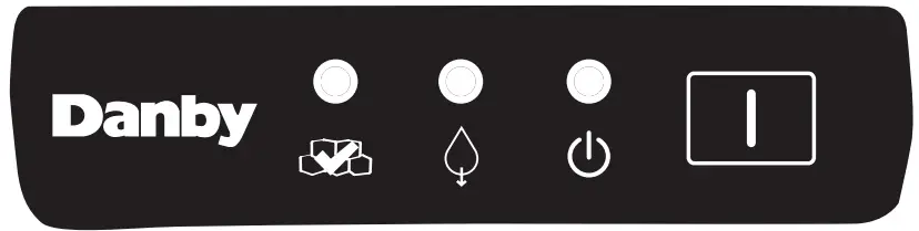 Danby DIM2500RDB Ice Maker - CONTROL PANE