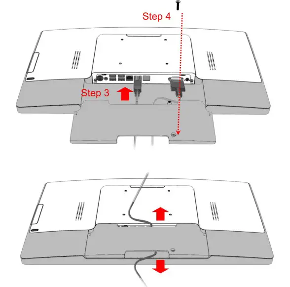 MicroTouch IC-215P-AW3 Touch Computer - Cable Organizer 2