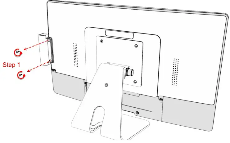 MicroTouch IC-215P-AW3 Touch Computer - Remove the MSR Module 1