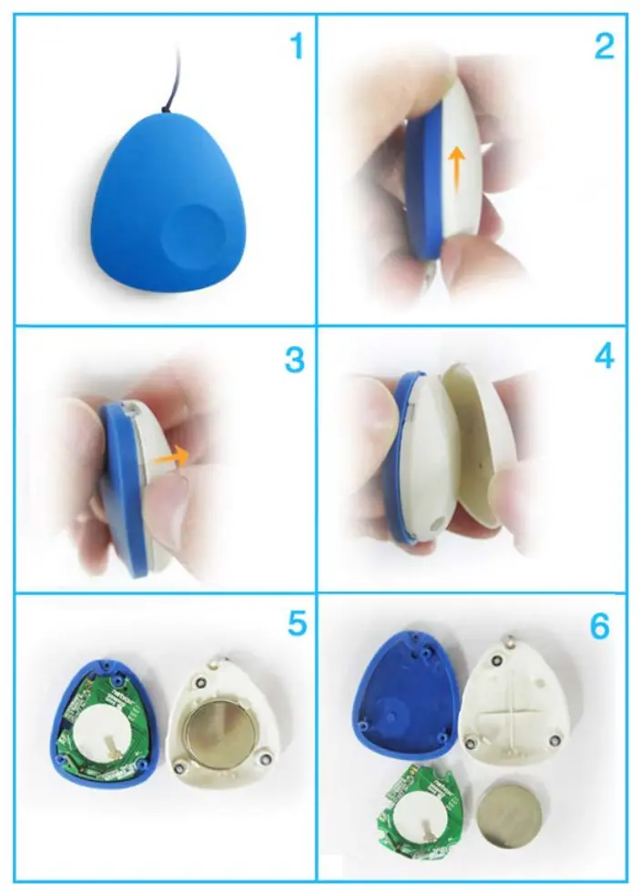 netvox Z308 ZigBee Wearable Presence Tag with Emergency Button - Fig 1