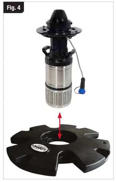 thePondguy AquaStream Floating Fountain - Assembling the Unit
