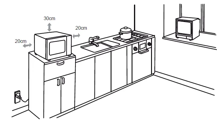HYUNDAI MWE2117W Microwave Oven-FIG4