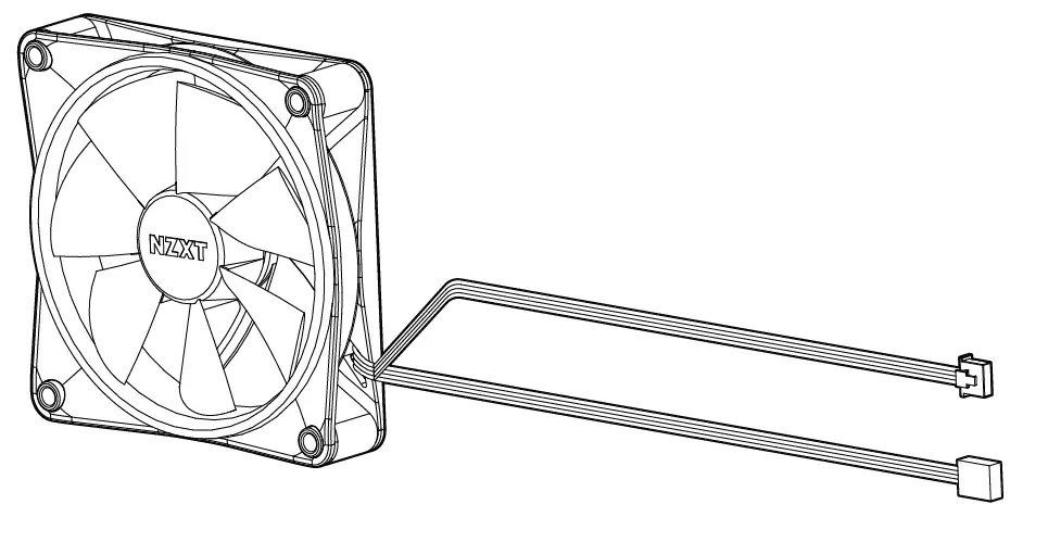 NZXT 120MM VENTOLA RGB FAN 1
