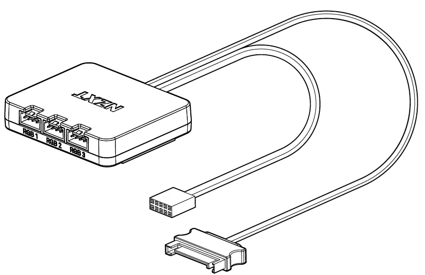 NZXT 120MM VENTOLA RGB FAN 2