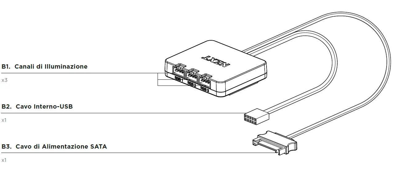 NZXT 120MM VENTOLA RGB FAN 6