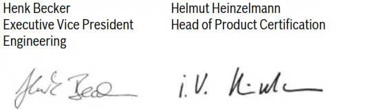 BOSCH GSR 18 VE EC Professional Cordless Drill - signser