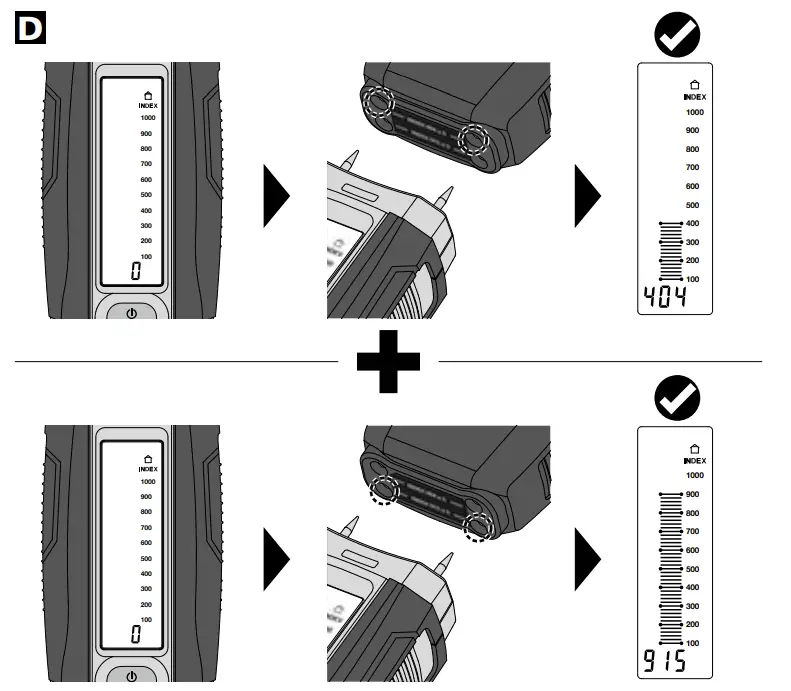 Laserliner 082 016 Damp Finder Compact Plus 11
