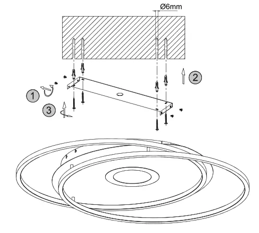 Paul Neuhaus 835142 Roman LED Pendant Light - Fig 1