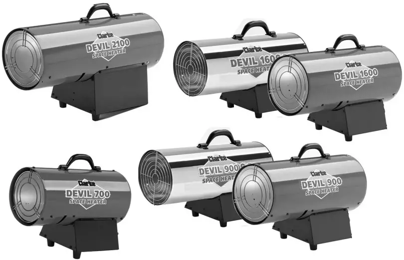 Clarke Devil 700 Propane Fired Space Heater