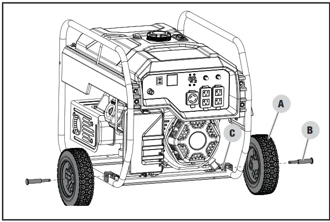 BLACK-DIAMOND Wheel Kit -Install Wheels