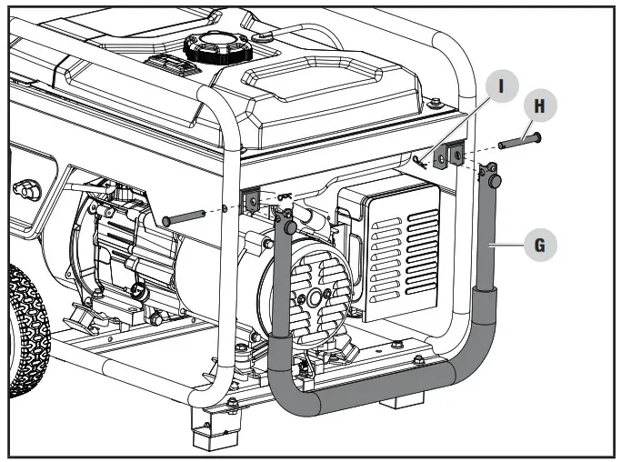 BLACK-DIAMOND Wheel Kit - Install the handle
