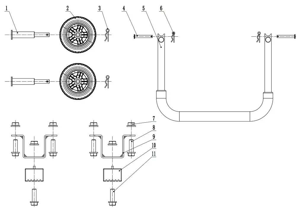 BLACK-DIAMOND Wheel Kit - PArTS DIAGrAM