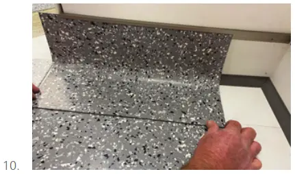 Homogeneous Vinyl Tile Flooring - FIG10