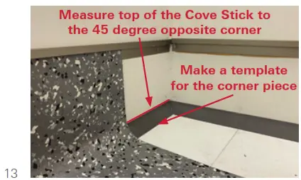 Homogeneous Vinyl Tile Flooring - FIG13