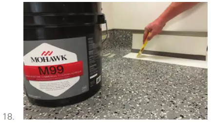 Homogeneous Vinyl Tile Flooring - FIG18