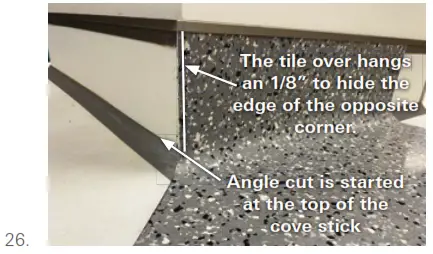 Homogeneous Vinyl Tile Flooring - FIG27