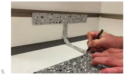 Homogeneous Vinyl Tile Flooring - FIG5