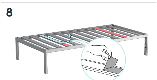 MELLOW JustMallet 14 Inch Twin Bed Frame-fig13