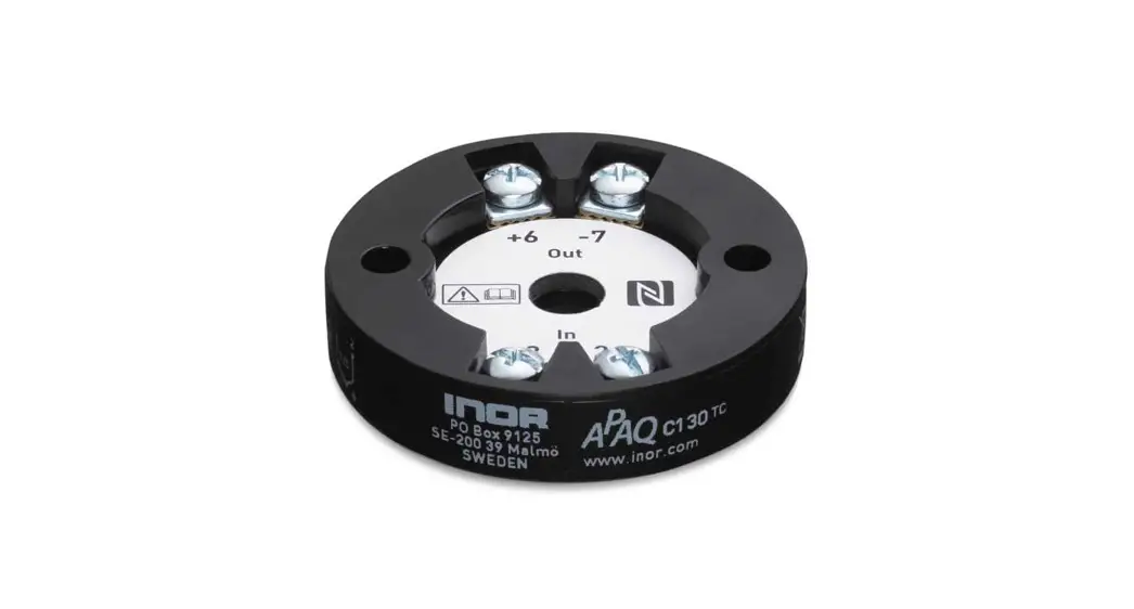 Inor Apaq 130 Nfc Digital 2-wire Transmitter User Guide