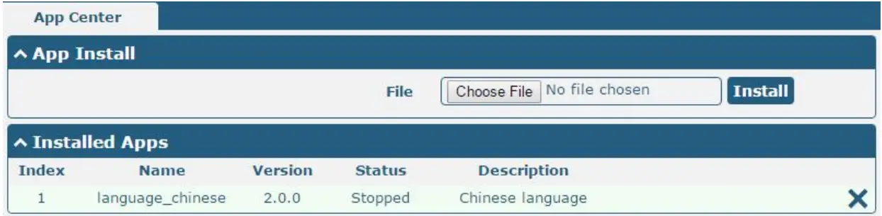 Language robustel App A7