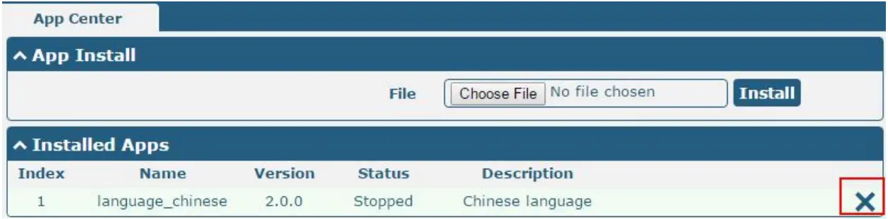 Language robustel App A9