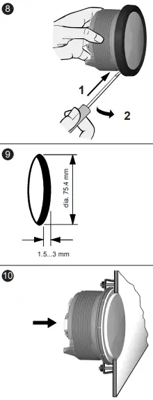 VDO 333 156 Tachometer Gauge-fig5