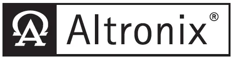 Altronix AL400ULB UL Recognized Power Supply Charger logo