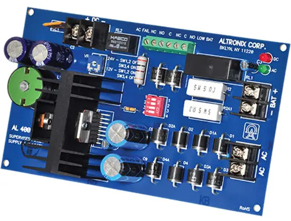 Altronix AL400ULB UL Recognized Power Supply Charger product