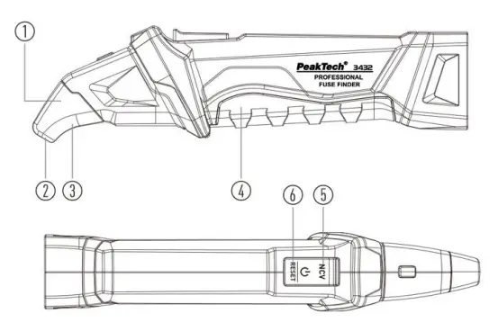 PeakTech-3432-Fuse-Finder-with-Transmitter FIG-1 (1)