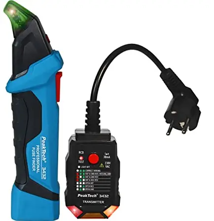 PeakTech-3432-Fuse-Finder-with-Transmitter PRODUCT