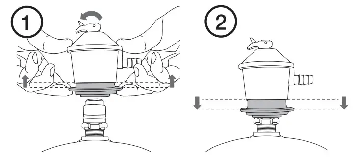 FIELDMANN FZG 3005 Gas Grill 3 Burners - Figure 2
