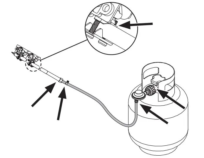 FIELDMANN FZG 3005 Gas Grill 3 Burners - Figure 9