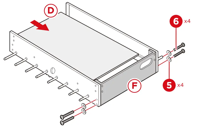 bcp SKY2603 Foosball Game Table - fig7