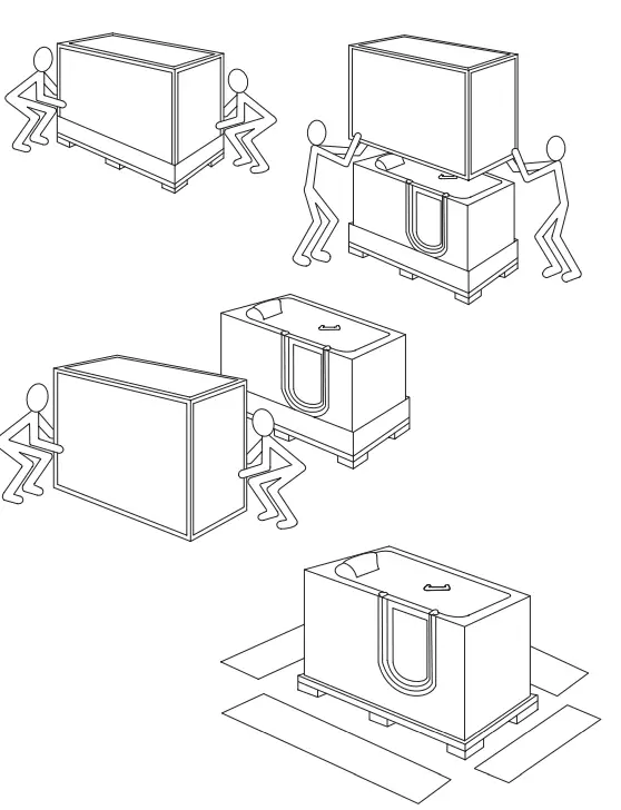 ella Acrylic Elite Walk-In Tub-1