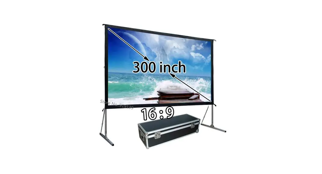 Atlastand Pws-300 Hanging Projector Screen User Manual
