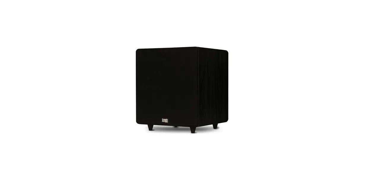 Acoustic Audio Psw500-12 Home Theater 12 Lfe Subwoofer Instruction Manual