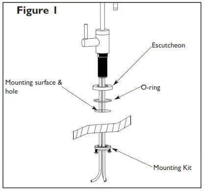 NEWPORT BRASS 106H HOT WATER DISPENSE - fig1