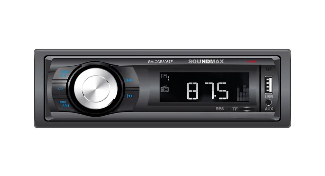 Soundmax Sm-ccr3057f Usb-microsb Media Player Instruction Manual