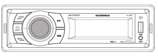 SOUNDMAX SM CCR3057F USB-microSB Media Player