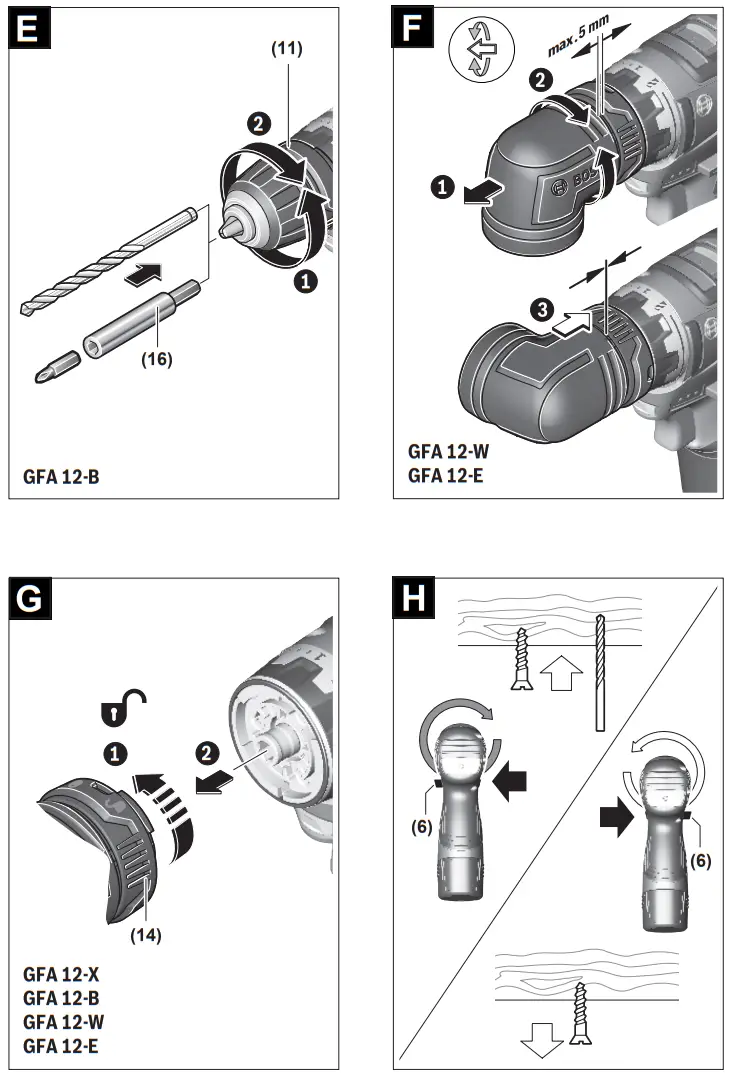 BOSCH GSR 12V-35 FC Professional Cordless Drill Driver - fig 3