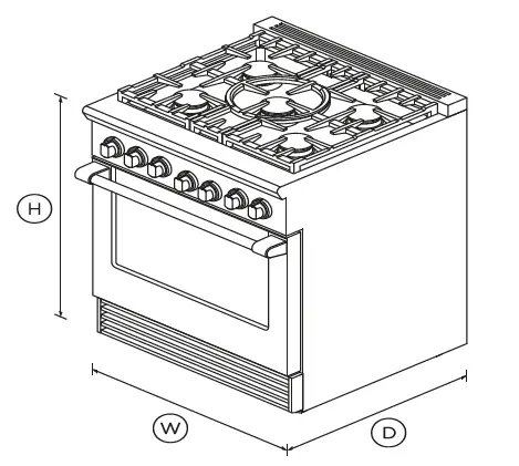 FISHER PAYKEL RDV2-305-N-N Dual Fuel Range FIG (1)