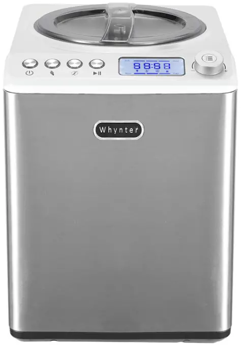 Whynter ICM-255SSY Stainless Steel 2.6 Quart Upright Ice Cream Maker