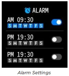 Alarms
